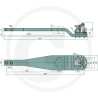 Płyta nośna K80 1477/260/50 3000kg Scharmüller 009644040A17