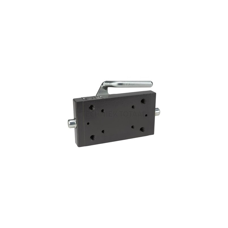 Płyta do prowadnicy  220/30/22mm - 140x80 M16 Scharmuller 11017424.A