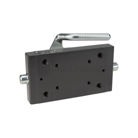 Płyta do prowadnicy  220/30/22mm - 140x80 M16 Scharmuller 11017424.A