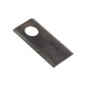 Nożyk kosiarki 83 x 40 x 3mm gat Ø 19mm