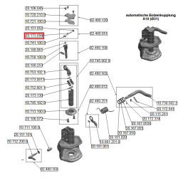 Kołek cylindryczny 5x60 mm, DIN 6325 Scharmüller 107451020