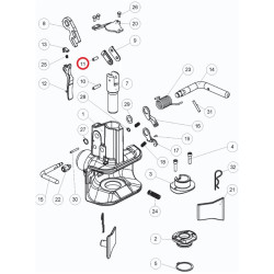 Kołek cylindryczny 8x20 mm, DIN 6325 Scharmüller 02480131