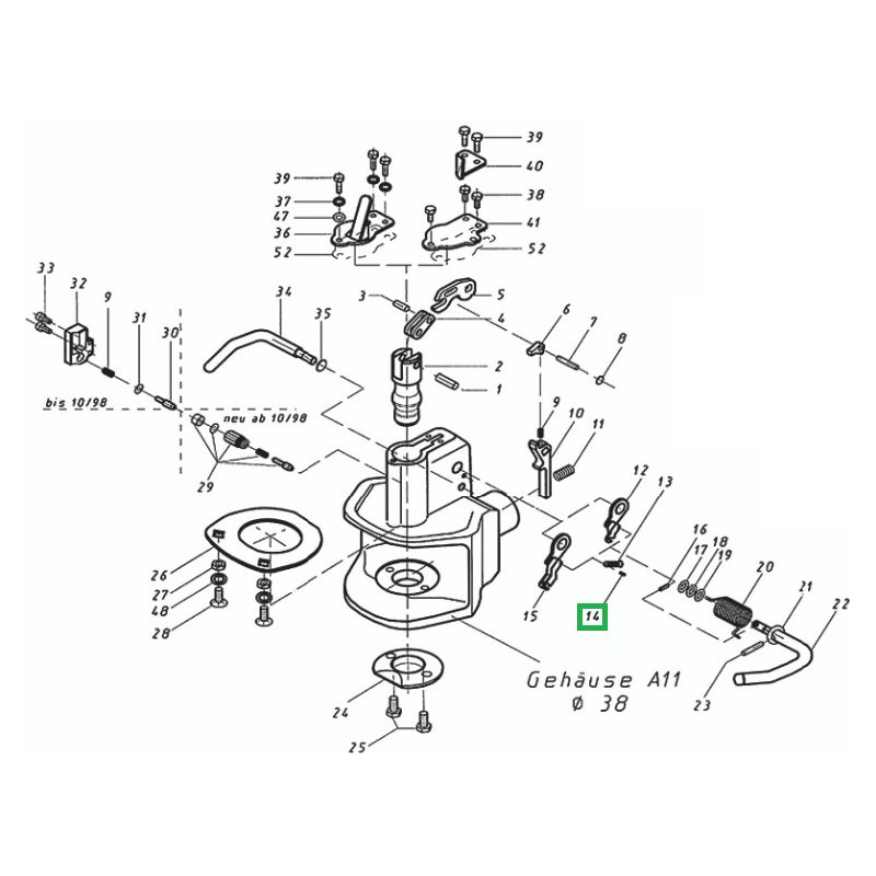 Kołek cylindryczny 3 x 10