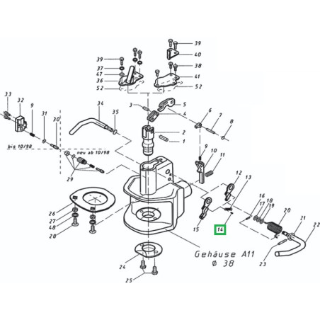 Kołek cylindryczny 3 x 10