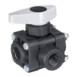 TeeJet AAB343M312PP Zawór 3-drożny 1/2" BSP żeński AA(B)343M-3-1/2-PP