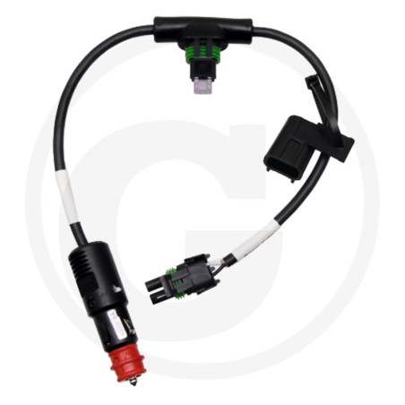 TeeJet 50645-05647 Zasilanie do kabla Power/Can/Data 2 pin. Packard-wtyczka do zapalniczki