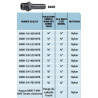 TeeJet 840014535NYB Przyłącze węża proste gwint zewnętrzny , 1/4" BU