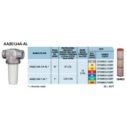 TeeJet AAB1242AL50 Filtr ciśnieniowy 2cala 50 Mesh