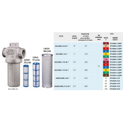 TeeJet AAB124ML2AL80 Filtr ciśnieniowy 2cala 80 Mesh