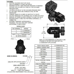 TeeJet DS191500-12 e-Chemsaver Dyanjet Ventil 12 Volt, 55280