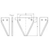 Knife blade 47980548 New Holland 47980548