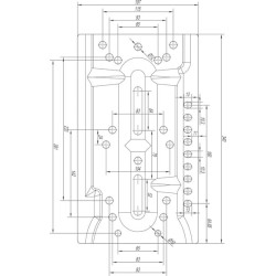 Fotel mechaniczny SC 74111 PCV