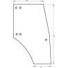 00097700040 Szyba Deutz Fahr drzwi Kramp 8716106706983