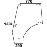 001077180 Szyba Deutz Fahr drzwi Kramp 8716106707904