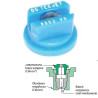 TeeJet DG8003VS Dysza płaskostrumieniowa DG 80 stopni 03 V2A