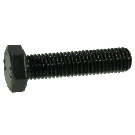 Śruba M22x80 kl.10.9, SW32 cały gwint, czarna (szt) M22x2,5x80