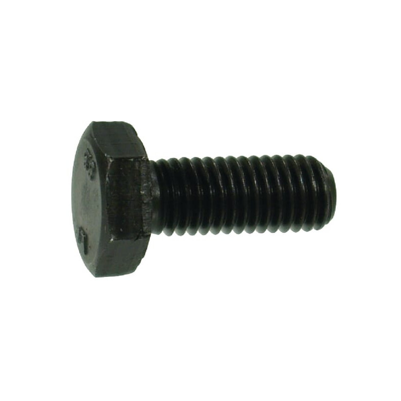 Śruba M12x30 kl.10.9, SW18 cały gwint, czarna (szt) M12x1,75x30