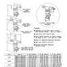 Korpus QJ200 TeeJet do węża 3/8"