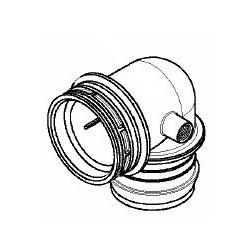 Przłącze proste S93 90º - 2i1/2" z 1/4"