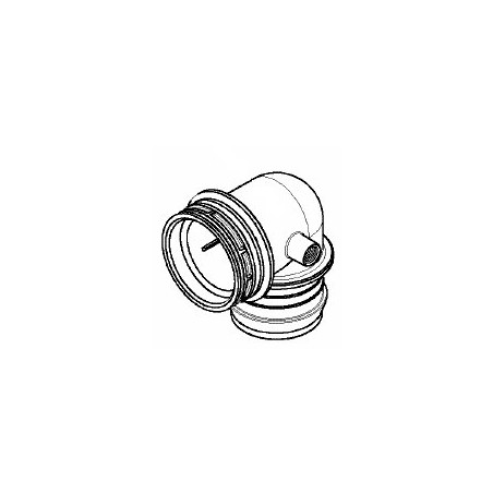 Przłącze proste S93 90º - 2i1/2" z 1/4"