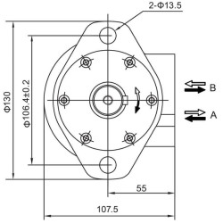 Silnik orbitalny 125cc Kramp