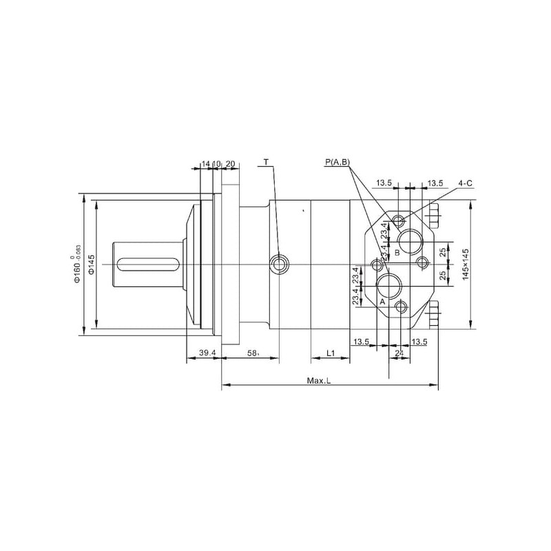 Silnik orbitalny 400cc Kramp