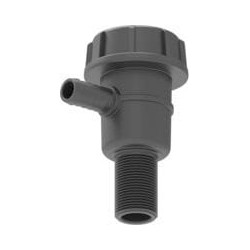 Filtr ssący gwint wewnętrzny 3/4" króciec na wąż 16 mm L50 mm