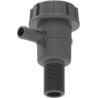 Filtr ssący gwint wewnętrzny 3/4" króciec na wąż 16 mm L50 mm