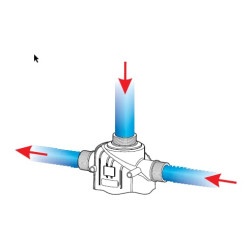 Filtr przepływowy gwint zewnętrzny 2" 100/32 mesh 800 l/min