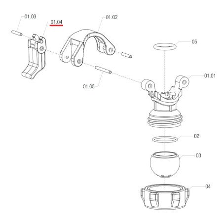 Blokada do rury 1i1/4" 