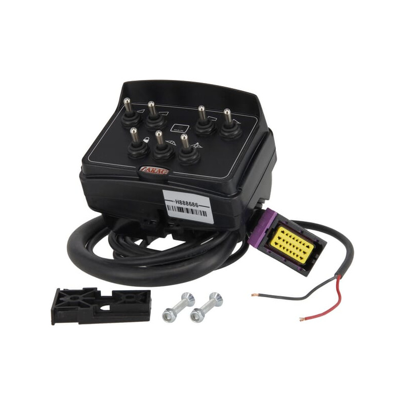 Skrzynka sterownicza hydrauliczna 4+3-sekcje