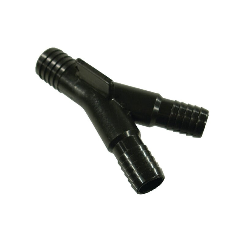 Trójnik Y 45° na wąż 2 x 25 mm / 1 x 25 mm