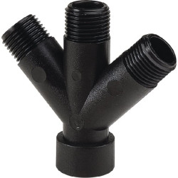 Złącze czwórnikowe 45° gwint wewnętrzny/zewnętrzny 1/2"