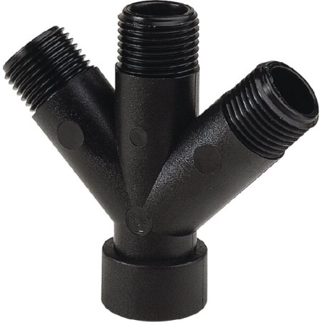 Złącze czwórnikowe 45° gwint wewnętrzny/zewnętrzny 1/2"