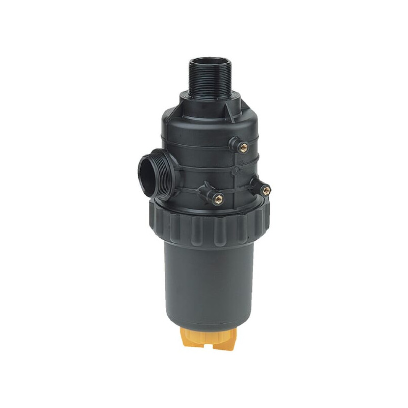 Filtr ssący gwint zewnętrzny 2" z zaworem i pokrętłem do odblokowania zaworu 32 mesh 200-260 l/min