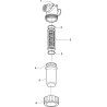 Filtr przepływowy gwint zewnętrzny 1-1/4" 100 mesh 200-280 l/min