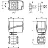 Elektrozawór kulowy 2-drożny gwint wewnętrzny 1-1/4" BSP