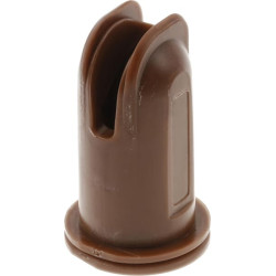 Rozpylacz płaskostrumieniowy BX brązowy z tworzywa sztucznego ASJ