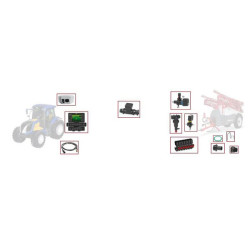 Zestaw modernizacyjny opryskiwacza 7 sekcyjny, komputer z monitorem GPS