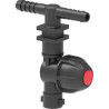 Korpus rozpylacza pojedynczy na wąż 13mm X2 , do nakrętki bagnetowej