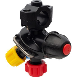 Korpus rozpylacza 3-krotny do rury 21mm (1/2") z przyłączem 10mm, do nakrętki 3/8"BSP