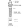 Filtr ssawny 2" 50 Mesh wkład Inox niebieski , gwint 45mm