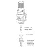 Proporcjonalny zawór ręczny do węża 19mm, 100 l/min