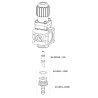 Proporcjonalny zawór ręczny do węża 13mm, 60 l/min