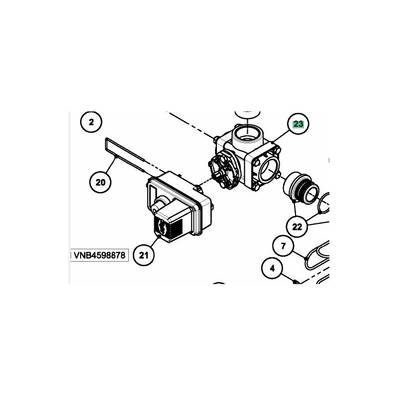 3-Way Valve Without Motor