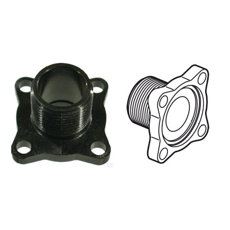 Kołnierz z gwintem zewnętrznym 3/4"BSP