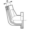 Przyłącze manometru Arag 473 kołnierz wewnętrzny 1/4" BSP do zaworu