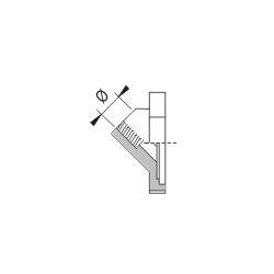 Przyłącze manometru Arag 463 kołnierz wewnętrzny 1/4"BSP 