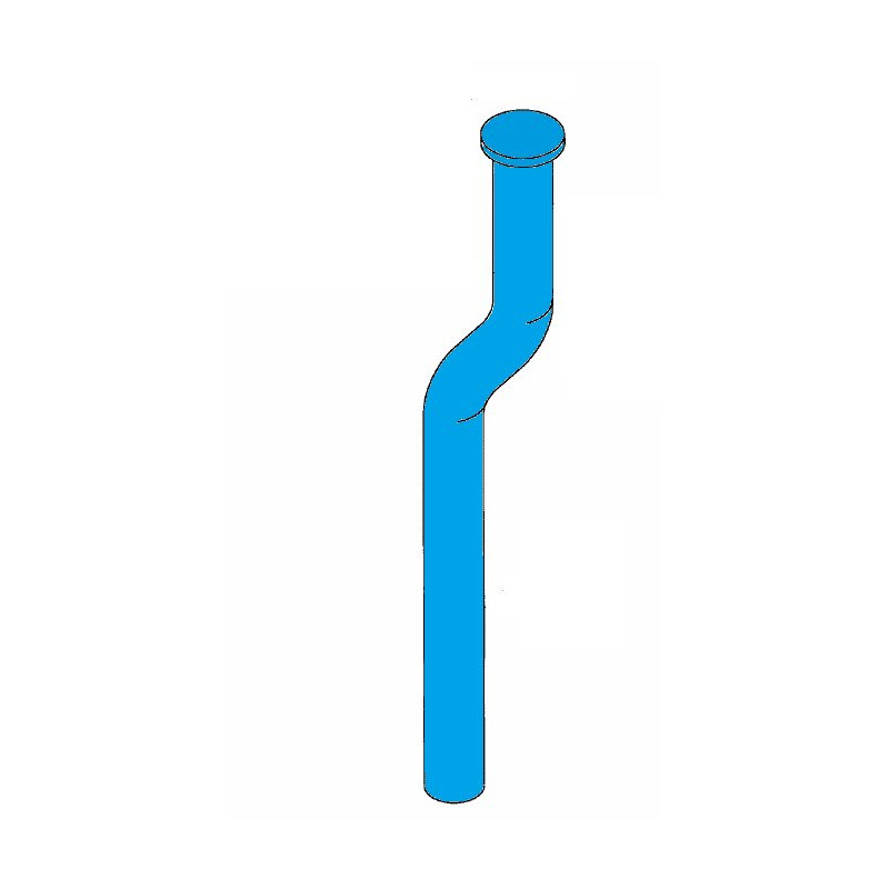 Słupica przedpłużka okrągła Lemken D40, H650-700/840