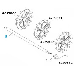 Koło Crosskill 440/51 szer.100 Lemken